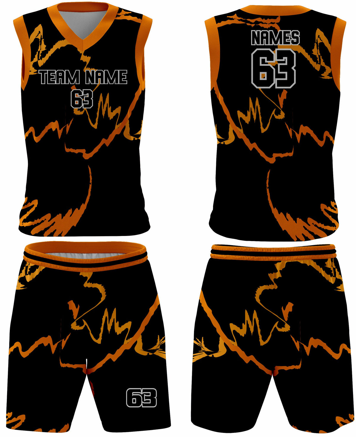 Basketball uniform