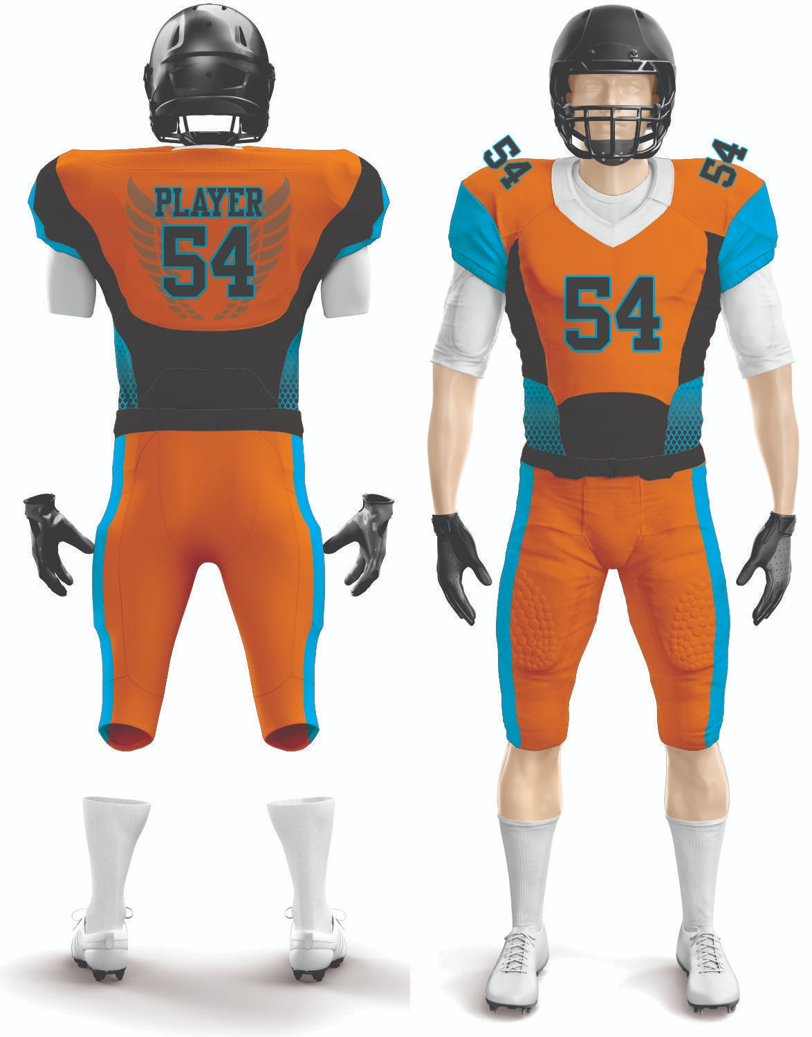 American Football Uniform