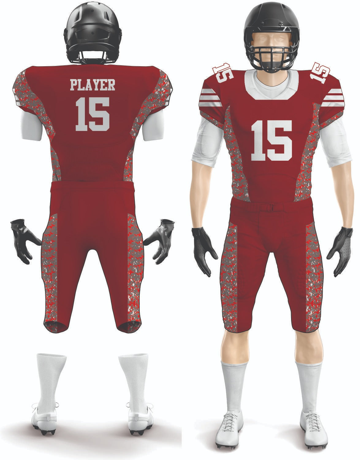 American Football Uniform