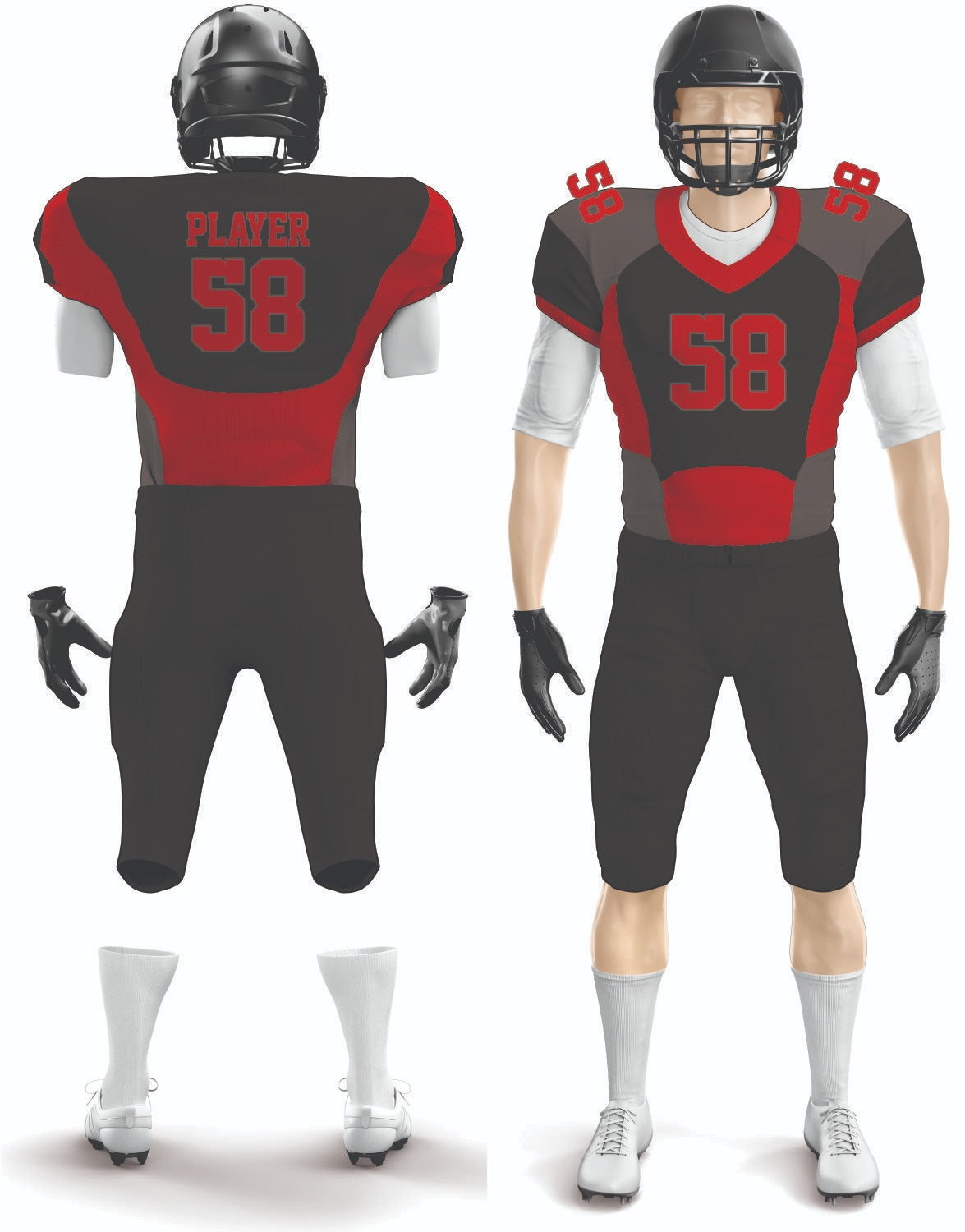 American Football Uniform