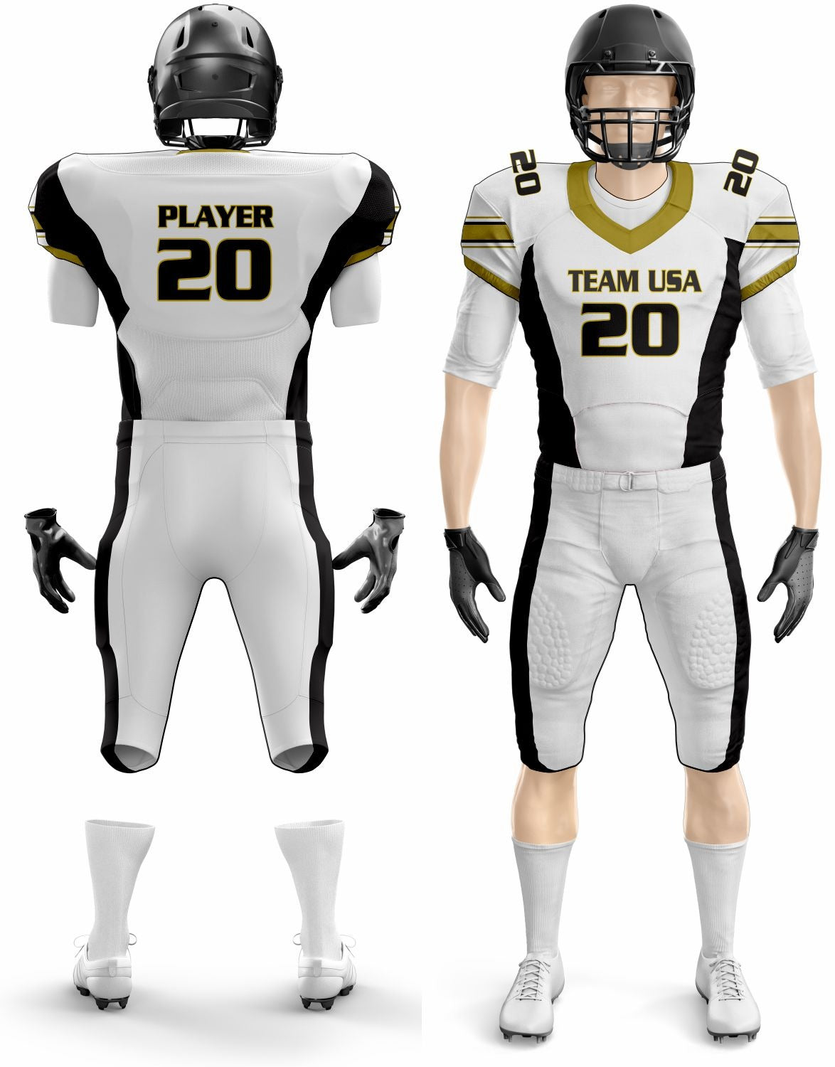 American Football Uniform