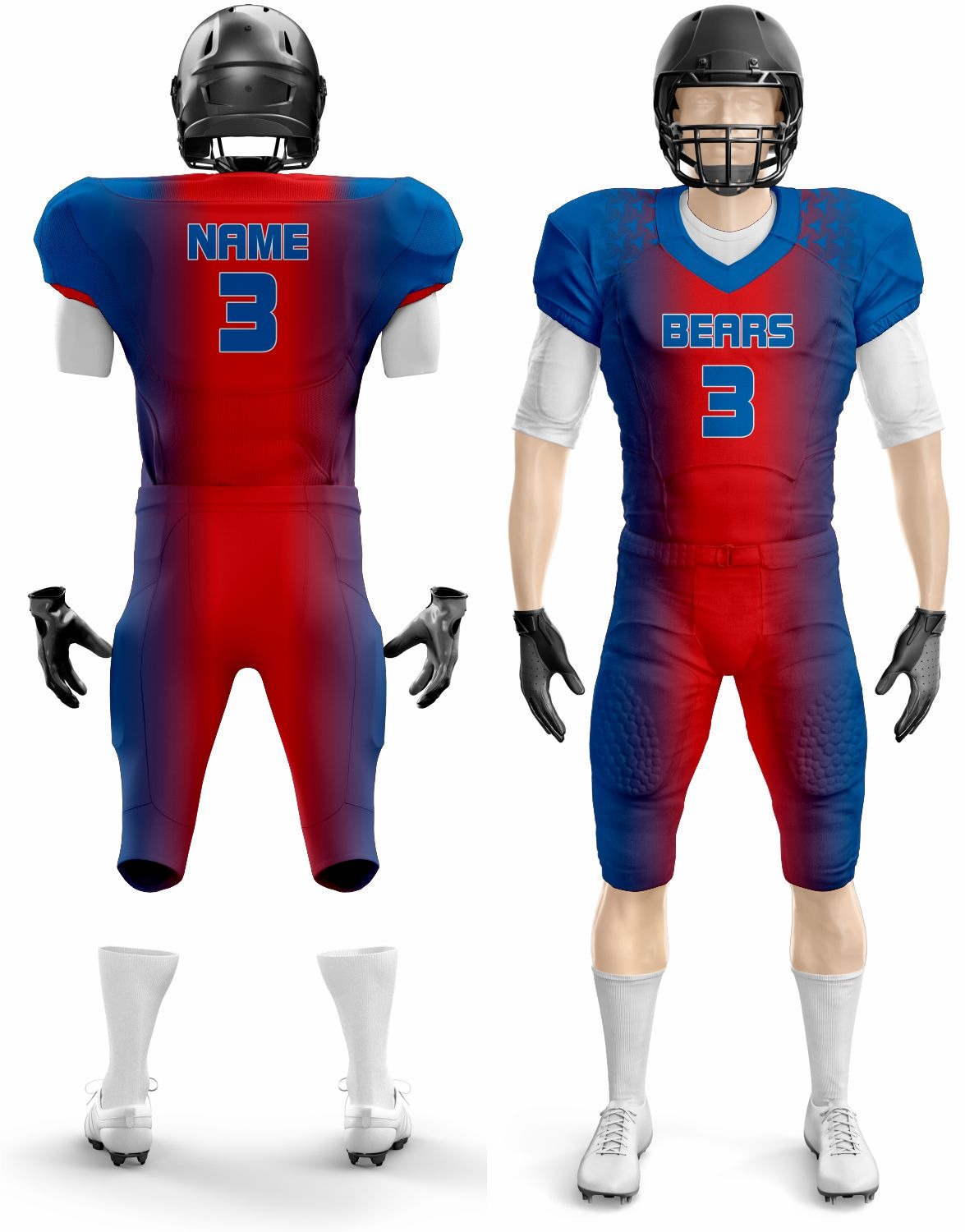 American Football Uniform