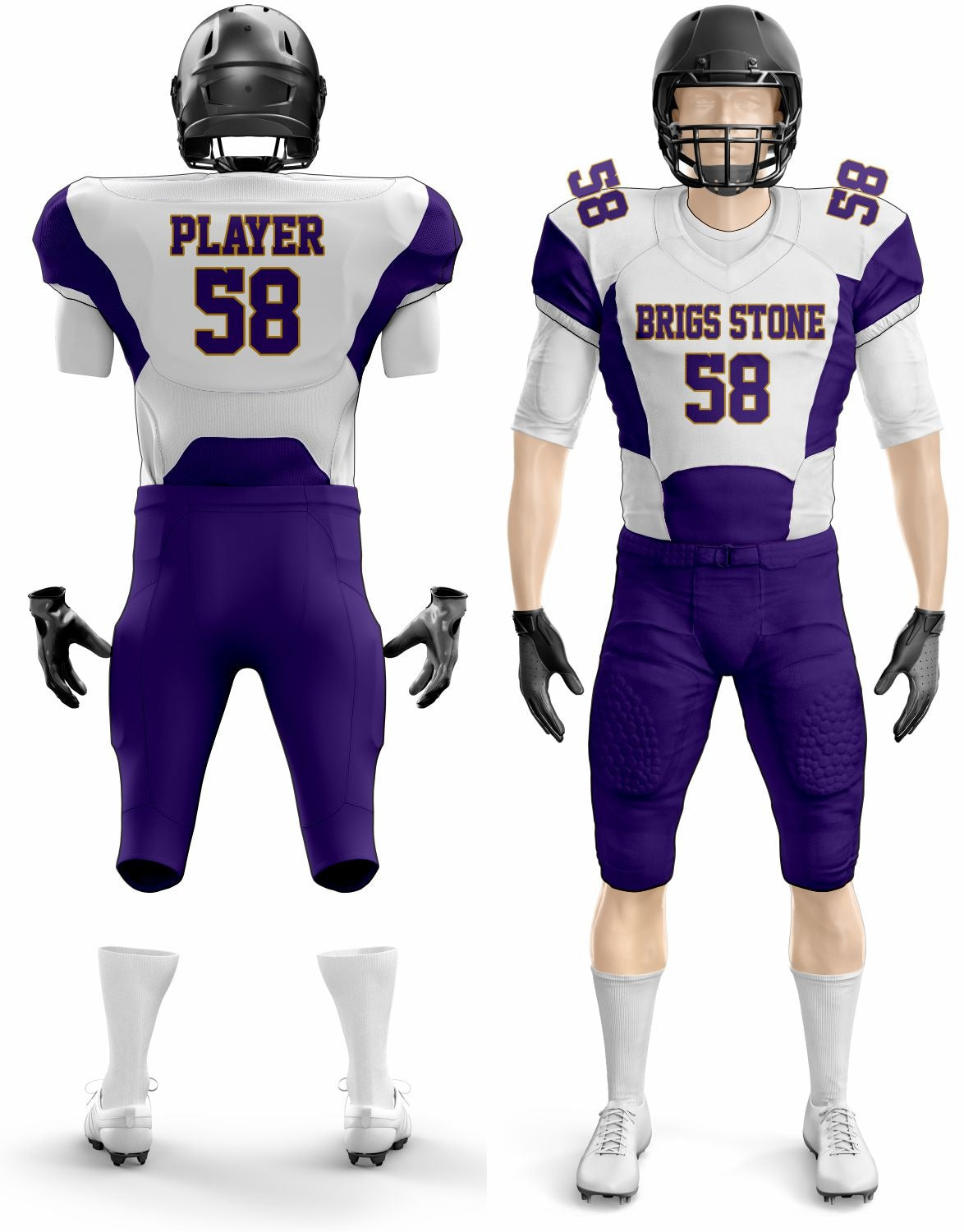 American Football Uniform