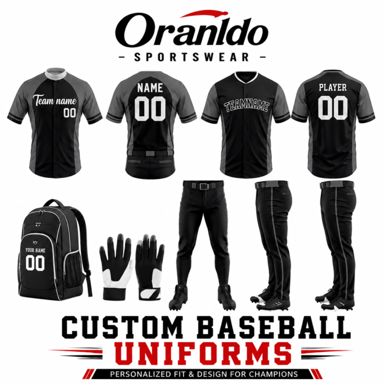Custom Baseball Uniform by Oranldo Sportswear