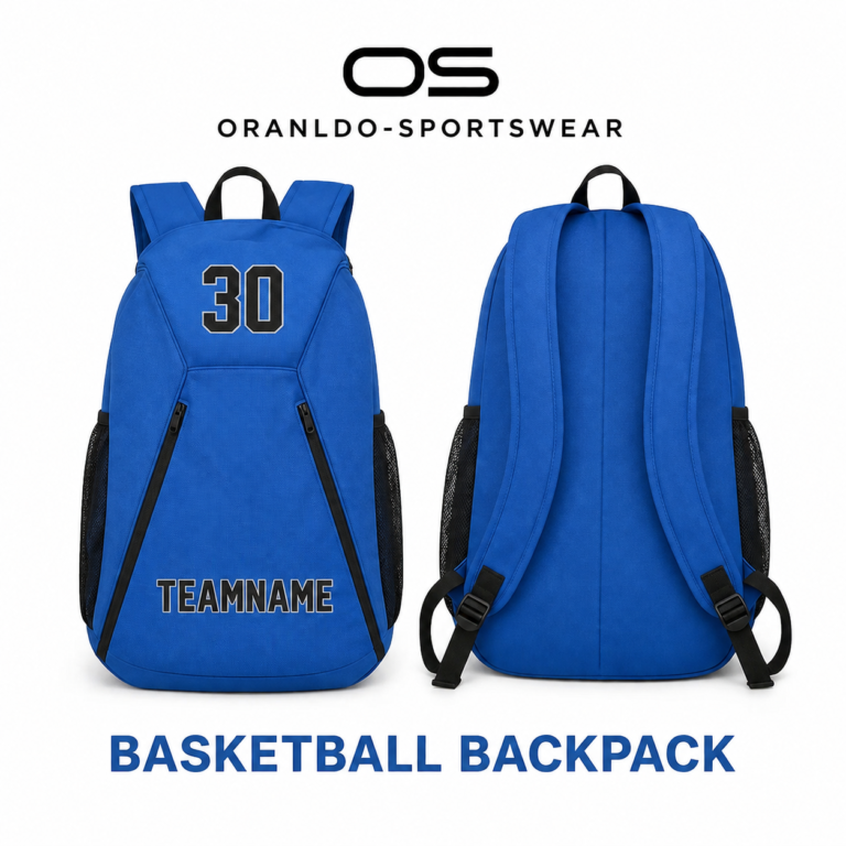 Premium Basketball Backpack by Oranldo-Sportswear Blue Sports Backpack for Gym Travel School