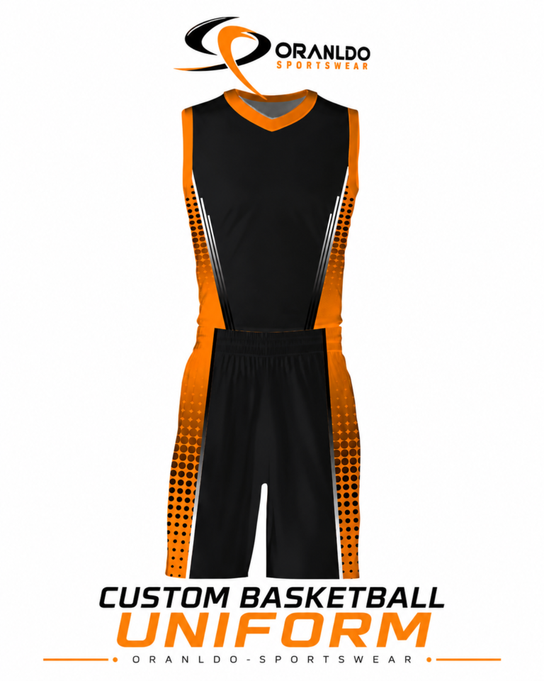 Custom Basketball Uniform by Oranldo-Sportswear
