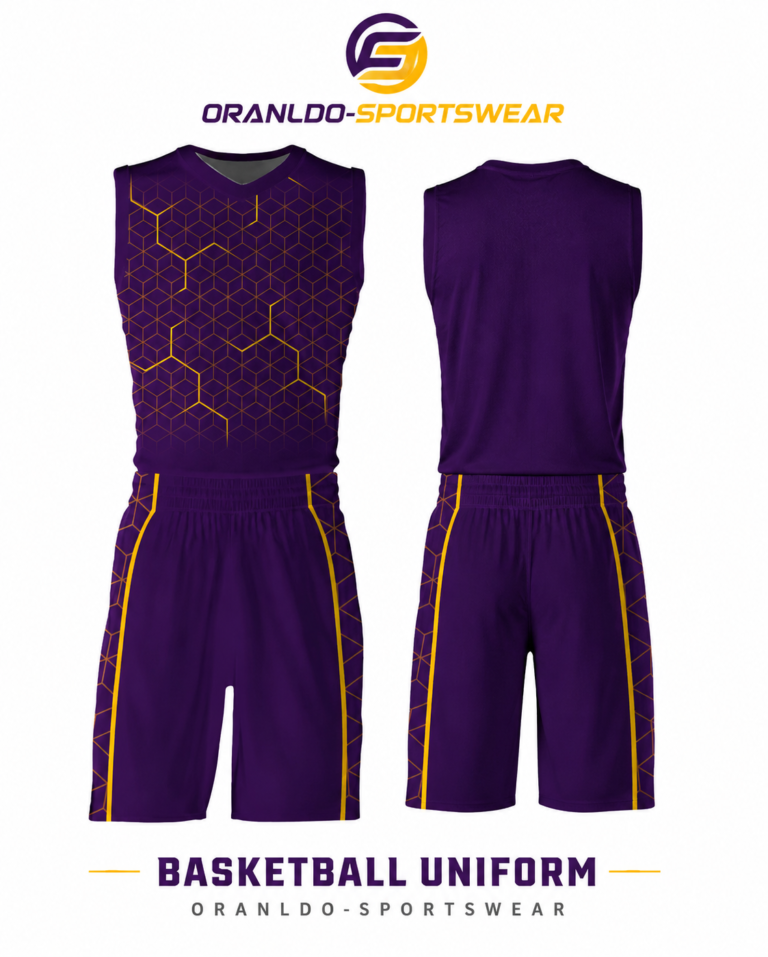 Custom Basketball Uniform by Oranldo-Sportswear